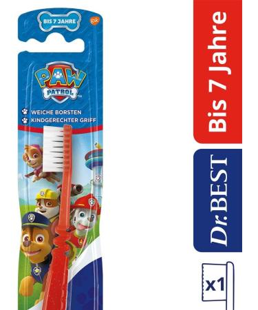 Buy Dr. Best Paw Patrol Toothbrush - Soft Bristles & Child-Friendly Handle (1 Piece) | International Shipping Available - Buy Online on GoSupps.com