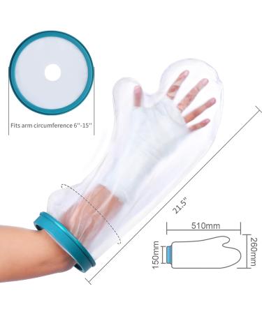 Waterproof Hand Casting Cover for Showering | Reusable Plaster Protection & Cast Wrist Bag - Keep Your Bandage Dry - Buy Online on GoSupps.com