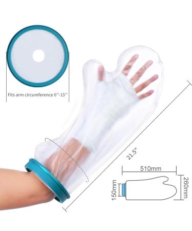 Waterproof Arm Protector Cover for Adults | Shower & Bandage Protection | Ideal for Wound Care - Buy Online on GoSupps.com