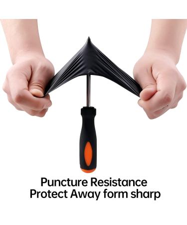 Black Vinyl Disposable Gloves Large 50 Pack - Latex Free, 3 Mil, Powder-Free Exam Gloves for Home Cleaning and Food Handling - 50pcs - Buy Online on GoSupps.com
