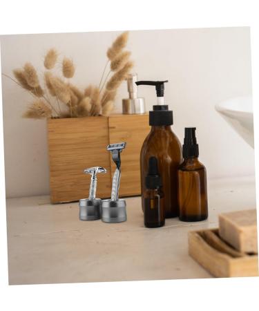 PopetPop 3 Razor Holder & Organizer Base - Premium Safety Razor Stand for Men | Ideal Shaving Solution - Buy Online on GoSupps.com