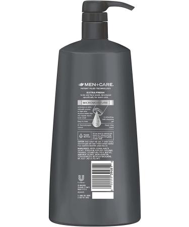 Dove Men+Care Extra Fresh Body & Face Wash 23.5 fl oz - Hydrating Cleanser for Men - Buy Online on GoSupps.com
