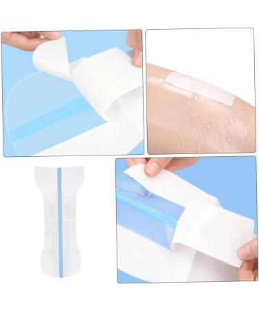 Didiseaon 4pcs Swimming Stickers Water Proof Stickers Waterproof Pads for Swimming Hot Bath Patches White Pu - Buy Online on GoSupps.com