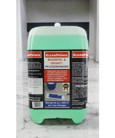 Cleanprince Marble Granite Nurses 5 Liter Stoneware Natural Stone Marble Cleaner Granitreiniger Granitpflege Cleaner Marble Granitboden Stoneware Granite Tile Natursteinboden