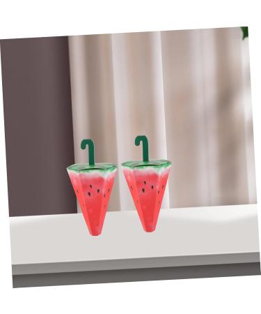 NUOBESTY 10pcs Boxes Umbrella Carton Wedding Decoration Small Boxes for Baby Party Supplies Mini Paper 14x8.3CM Watermelon Red - Buy Online on GoSupps.com
