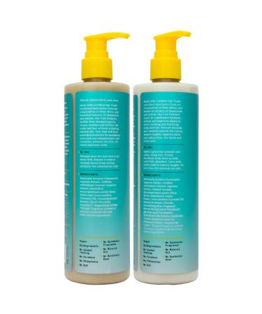 Alaffia Beautiful Curls Shampoo & Leave-In Conditioner | Curl Enhancing Hydrating Scalp Soothing - 12 Oz Each - International Shipping Available - Buy Online on GoSupps.com
