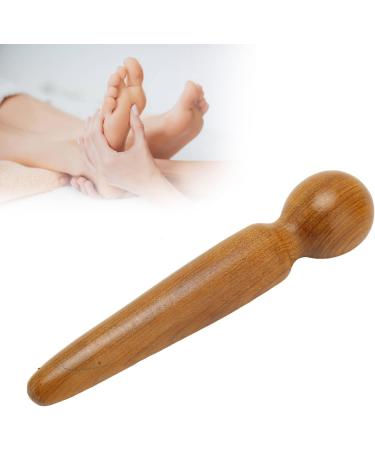 Buy Ergonomic Wooden Foot Reflex Zone Massage Stick | Portable Relief & Relaxation Tool for Pain | Manual Massage Tab for Feet & Hands - Buy Online on GoSupps.com