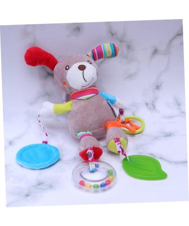 Shop Toyvian Baby Toys - Adorable Plush Crib Toys with Ring Bell for Infants - Size 1 - Buy Online on GoSupps.com