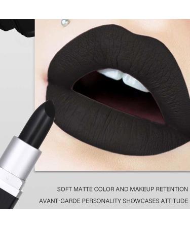  G n rique Black Lipstick Long-Lasting Matte Lipstick Colorful and Waterproof Lip Gloss for Women Ideal for Parties Masquerades Cosplay Retro Makeup (Pearly) - Buy Online on GoSupps.com