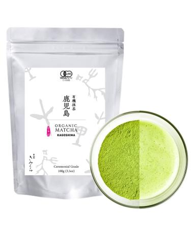 Premium ORGANIC CEREMONIAL Grade Matcha from Kagoshima JAPAN | Japanese Tea KIMIKURA | Matcha KIMIKURA (100g pack)