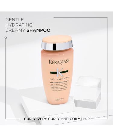 K rastase Curl Manifesto Curly Hair Shampoo and Conditioner 2-Step Hydrating Anti-Frizz Routine For Very Curly and Coily Hair Bain Hydratation Douceur and Fondant Hydratation Essentielle 2x250 ML - Buy Online on GoSupps.com