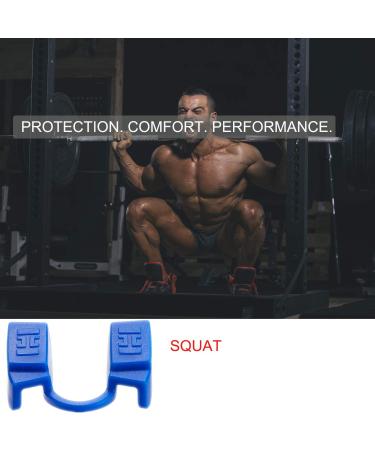 Weight Lifting Mouthpiece for Fitness | 2-Pack Blue Powerlifting Protection - Ideal for Strength Sports - Buy Online on GoSupps.com