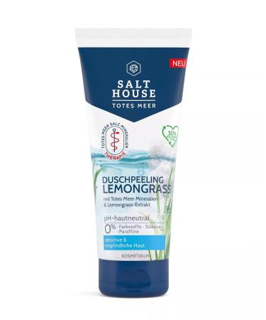 Salthouse Dead Sea Peeling Shower Lemongrass