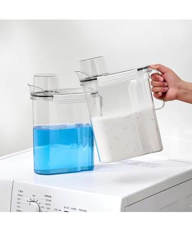 Detergent Container Dispenser Organizes Laundry Detergent Dispenser Large Capacity Organizes Liquid Leak Proof Fabric Softener Dispenser for Fabric Softener Softener Dispenser - Buy Online on GoSupps.com