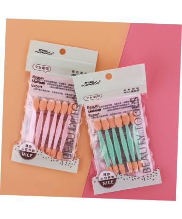 MAGICLULU 2 Sets Eye Shadow Brush Sponges Travel Eyeshadow Brush Kit Women Eyeshadow Brush Double Sided Miss - Buy Online on GoSupps.com