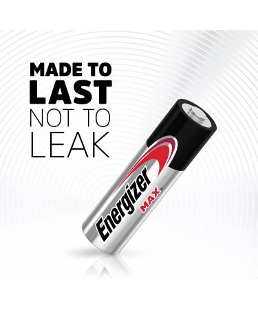 Energizer AA Batteries - Max Alkaline Double A 4 Count | Reliable Power for Devices - Buy Online on GoSupps.com