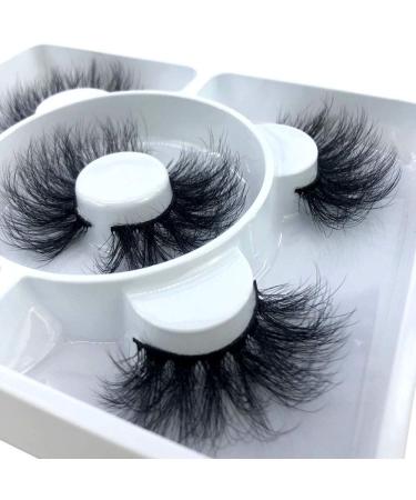 HBZGTLAD 2021 3 Pairs Natural 3D Mink False Eyelashes for Beauty (FD219) - Buy Online on GoSupps.com