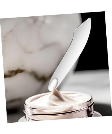 Beatifufu Stainless Steel Makeup Mixing Spatula Durable Handy For Foundation Lipstick Pigments For Nail Art Cosmetics Mixing Comfortable Grip Easy Use - Buy Online on GoSupps.com