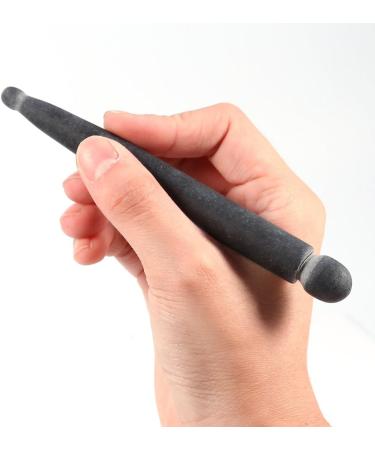 ANGGREK Natural Bian Stone Needle Roller - Full Body Massage Stick & Gua Sha Tool for Muscle Relief - Buy Online on GoSupps.com