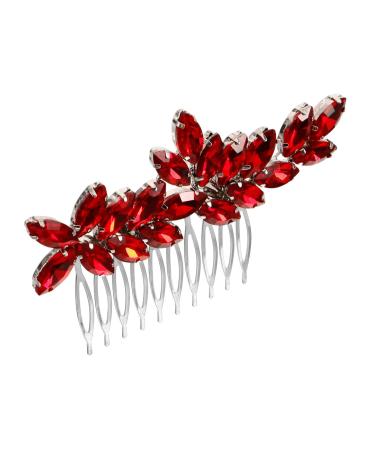 Mikinona Bridal Headwear Bridal Hair Accessories Hair Combs for Wedding Rhinestone Hair Accessories Hair Side Combs Diamond Hair Accessories Wedding Hair Clips for Brides Hair Comb Clips
