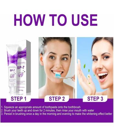 Buy SP-7 Probiotic Whitening Toothpaste - Ultra Brightening & Stain-Removing Formula (1 Piece) - International Shipping Available - Buy Online on GoSupps.com