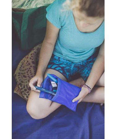 Frio Individual Insulin Cooling Wallet - Travel Case | No Ice Needed | Keeps Medicine Cool for 45+ Hours | Lightweight & Compact | Black - Buy Online on GoSupps.com