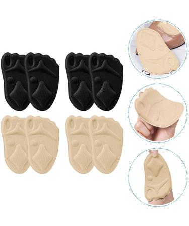 Lurrose 4 Pairs Sponge forefoot pad high heel liners gel Forefoot insert high heel insoles Non Slip Shoe Insert metatarsal insoles Shoe Pad 4d mesh stretch fabric - Buy Online on GoSupps.com