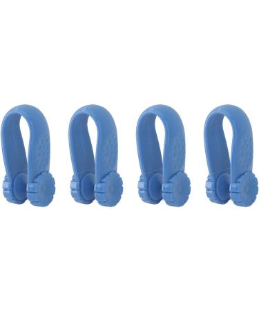 Hand Pressure Point Clip Set - 4 Floral Shape Clips for Migraine Relief & Tension Reduction - Blue Acupressure Solution - Buy Online on GoSupps.com