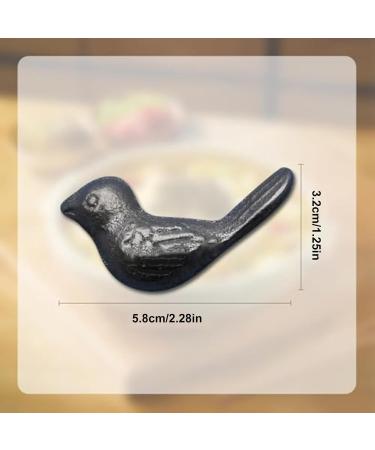 Iron Cooking Bird - Animal Cast Iron for Dietary Support | Sparrow Shaped with Cooking Tool Heat Resistant Design Women Men for Athletes Daily Meals Kitchen Stove Dining Table Home Collectible - Buy Online on GoSupps.com