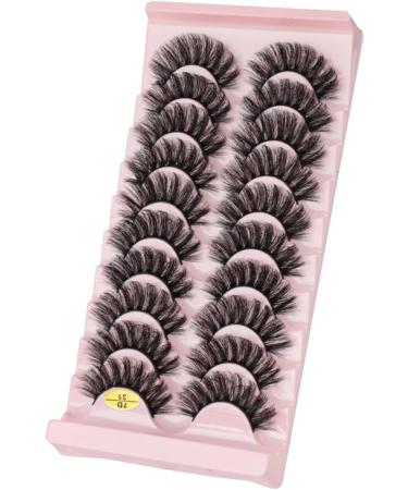 UAMOU Lashes Volume Fluffy Dense Russian Curling Fake Eyelashes Mink Eyes Extension Russian Strip Lashes handmade Cheerfully (Color : 10pairs 7D-31 Size : 30 Boxes) - Buy Online on GoSupps.com
