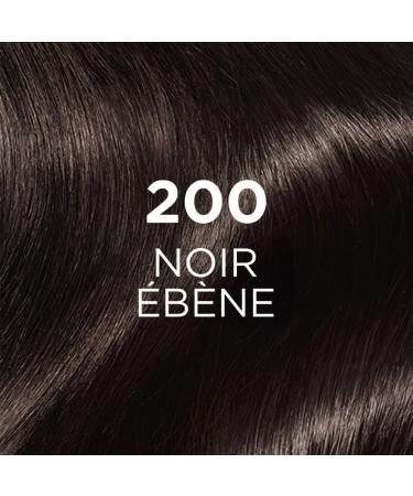 L OR AL PARIS - Coloration Cheveux Semi-Permanente Ton sur Ton - Couleur Soin Gloss - Sans Ammoniaque - Casting Cr me Gloss - Nuance : Noir Eb ne (200) 200 - Noir Eb ne 1 unit (Lot de 1) - Buy Online on GoSupps.com
