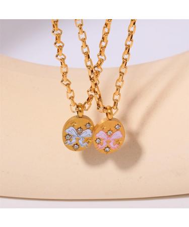 Oralgo's Exquisite Painted Necklace | Adjustable Collarbone Chain & Loop Trailer | Fashion Jewelry Adventure Wonder - Buy Online on GoSupps.com