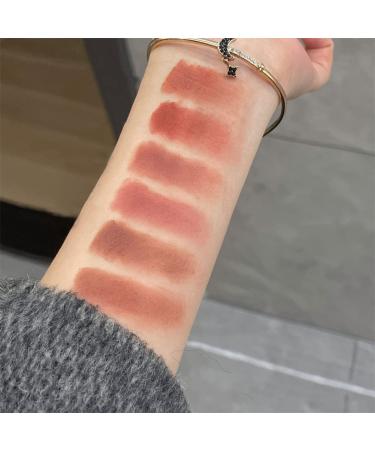 BOOMSHY 6Pcs Long Lasting Velvet Lip Stain Set | Moisturizing 2 in 1 Lipstick & Lip Gloss Kit - Non Stick Cup | Perfect Gifts for Girls - Buy Online on GoSupps.com