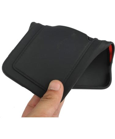 Tivenfezk Nadoli Silicone Case for iPhone 15 Plus - Ultra Thin Shockproof Scratch-Resistant Wallet TPU Cover with Credit Card Holder - Black - Buy Online on GoSupps.com