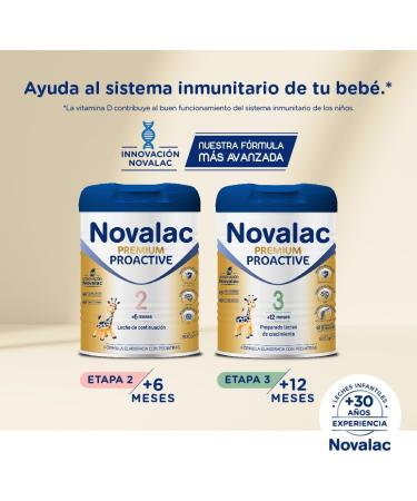 Novalac 2 Premium Proactive Milk Continuation 800gr - Buy Online on GoSupps.com