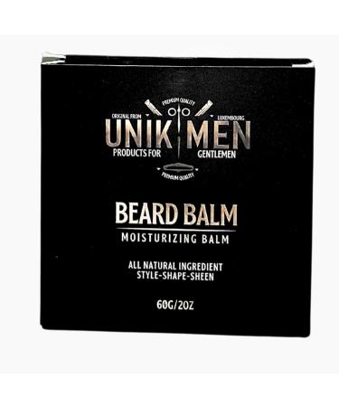 Unik Men Baume Barbe 60g avec Huile de Jojoba Beurre de Karit et Vitamine E Hydratant et Protecteur - Buy Online on GoSupps.com
