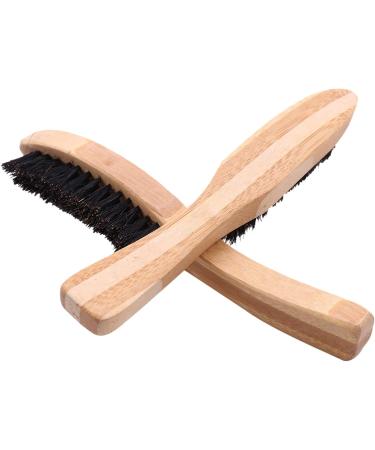 Desikixudy Beard Brush for Men - Mustache & Facial Hair Cleaning Comb - Long Handle 2 Pack for Ultimate Grooming - Buy Online on GoSupps.com