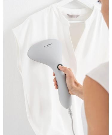 STEAMERY Stockholm Cirrus No. 2 Travel Steamer - Grey - Steam Cleans Clothing, Delicates, and Fabrics - Buy Online on GoSupps.com
