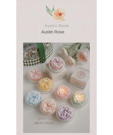 Buy Rose Shaped Lavender Scented Candle - Aromatherapy Soy Wax Jar Candle for Home & Perfect Gifts for Women - Buy Online on GoSupps.com