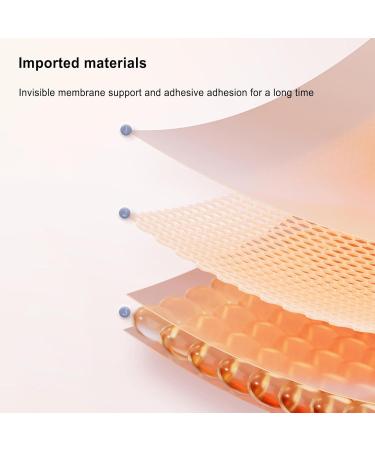 Double Eyelid Tape Natural Fiber Eyelid Lifter Strips | Instant Eyelid Lift Water Resistant Eye Lift Strips Long Wear Natural Fiber Eyelid Tape For Single Eyelid Hooded Eyes - Buy Online on GoSupps.com