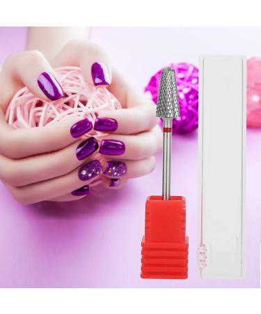 NAROOTE Nail Drill Bits Professionsal Nail Drill Bits Nail Polishing Burr Manicure Pedicure Accessory Tool(Type C) - Buy Online on GoSupps.com