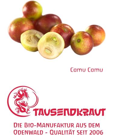  Tausendkraut Camu Camu Organic Powder (100g) Superfood Myrciaria dubia South America Vitamin C millendar - Buy Online on GoSupps.com