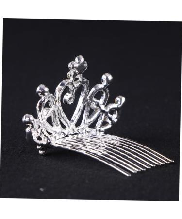 FRCOLOR Hair Comb Headgear Eye-catching Headpiece Cosplay Accessories Rhinestone Headpiece Diamond Headgear Rhinestone Headgear Tiara Child Small Crown - Buy Online on GoSupps.com