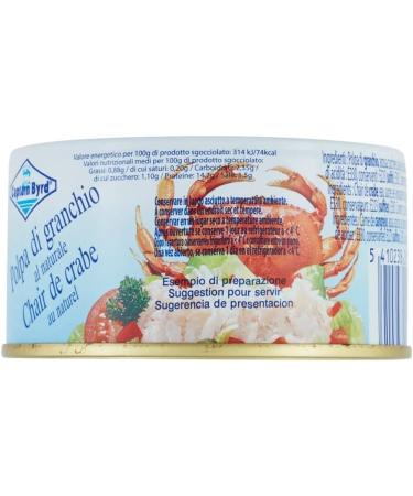 3 x Captain Byrd Crab meat natural crab meat 200 g + gourmet Italian meat 400 g - Buy Online on GoSupps.com