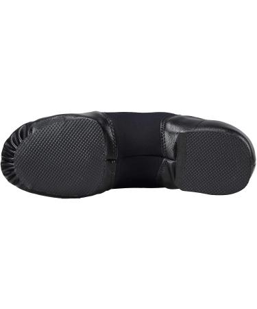 Linodes PU Leather Jazz Dance Shoes - Slip On for Girls and Boys (2 Little Kid, Black) - Buy Online on GoSupps.com