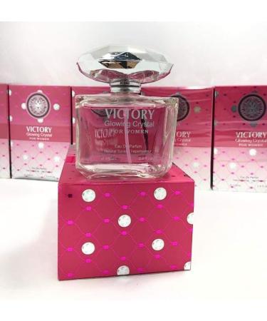 Glowing Crystal Eau De Parfum for Women 3.4 fl oz Natural Spray - Long Lasting Enchanting Fragrance - Natural Sweet Freshness. Ideal for gift on special occasions Birthdays Holidays Anniversary. - Buy Online on GoSupps.com