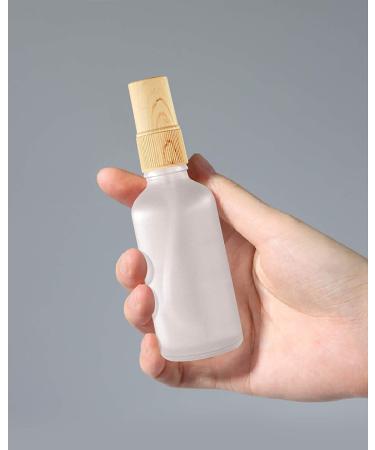 4 Pack Empty Glass Spray Bottles for Essential Oils - Portable Travel Size (50ml) - Buy Online on GoSupps.com