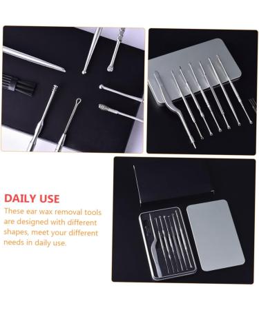 OUNONA 1Set Ear Cleaning Kit Ear Tool for Safe Ear Wax Removal Ergonomic Design for Comfort Ear Care Family and Friends - Buy Online on GoSupps.com