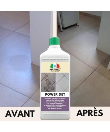 MARBEC POWER DET 20LT Porcelain stoneware detergent for extraordinary cleaning to remove halos stains and possible residues from installation. - Buy Online on GoSupps.com