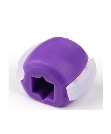 Jaw Exerciser Face and Neck Exerciser Double Chin Reducer Eliminator for Jaw Exercise Ball to Face Lift Chisel Chin Slimming & Neck Muscle Helps Reduce Stress and Cravings Purple